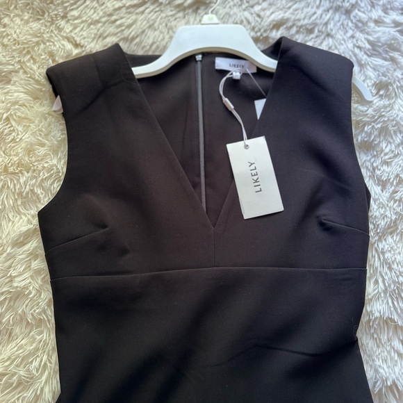 Likely new tags women’s dress size 8 black sleeveless - Picture 5 of 6